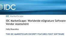IDC MarketScape: Worldwide eSignature Software 2023 Vendor Assessment